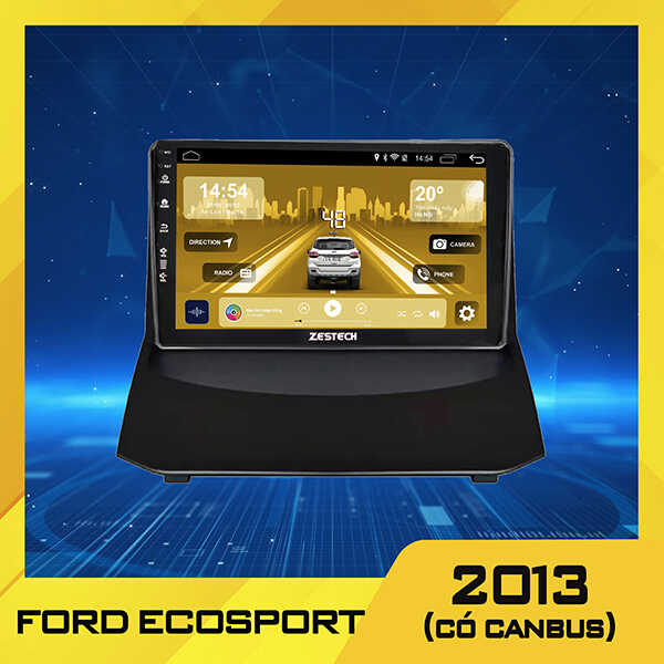 màn hình Z500 lắp cho xe Ford ford ecosport đời 2013đến2017