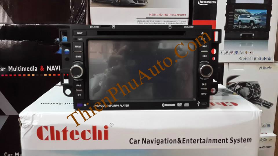 Đầu đĩa DVD liền màn hình theo xe Captiva chevrolet, Aveo 2007 - 2014 , màn hình 7 inch, không có GPS  dẫn đường