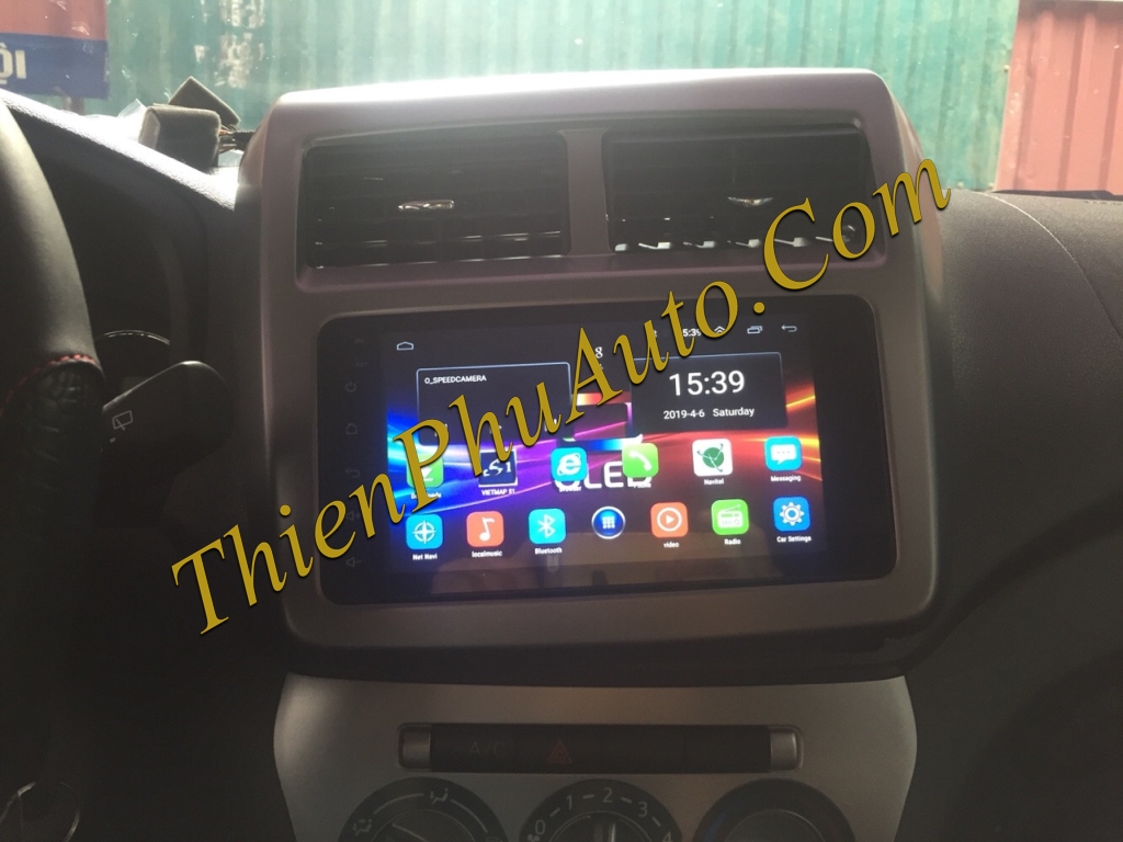 Màn hình DVD Android ô tô Oled cho xe Toyota Wigo 2018