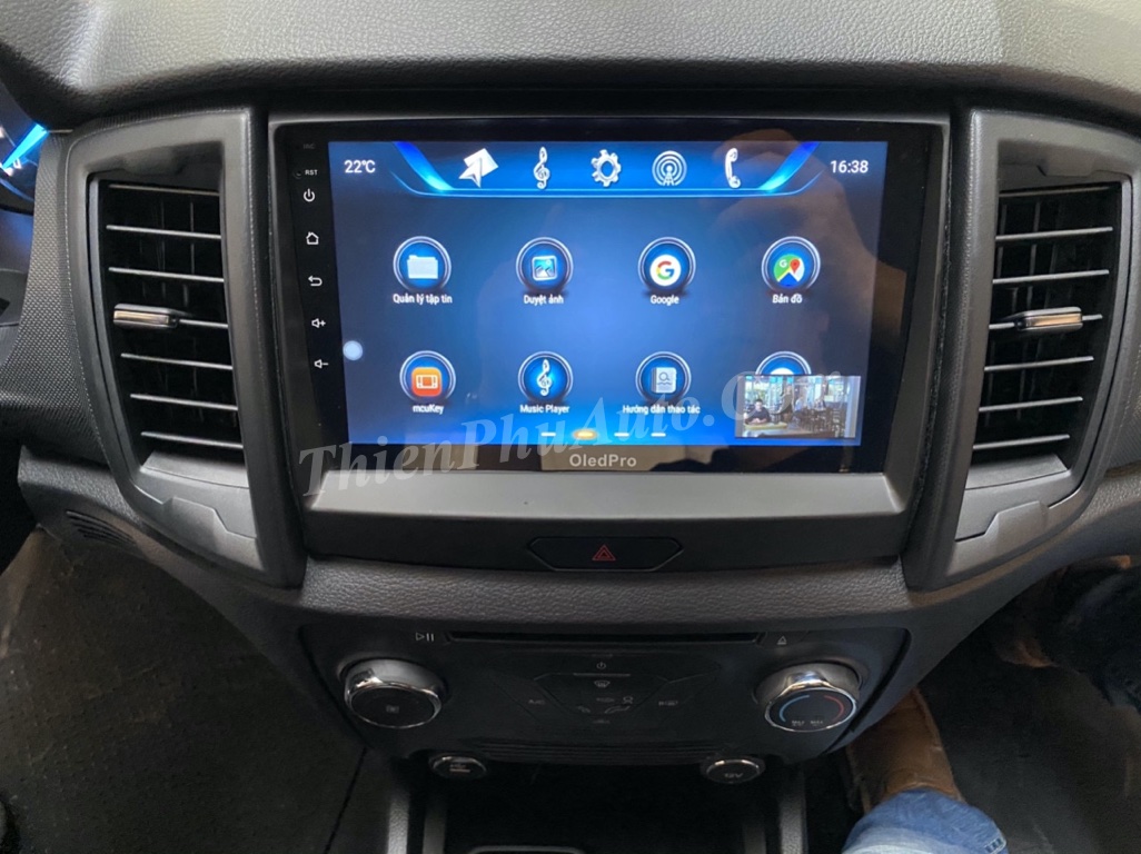 Đầu DVD Android Oled X5 Pro Ford Ranger 2019