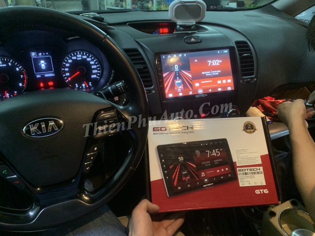 Màn hình ô tô Android Gotech GT6 cho xe Kia Cerato 2015 -2016 