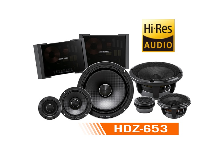 HDZ-653 | Loa 3 đường tiếng - Âm thanh Hi-Res 