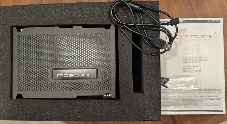 ảnh mở hộp thực tế Mosconi AERO 8|12 DSP