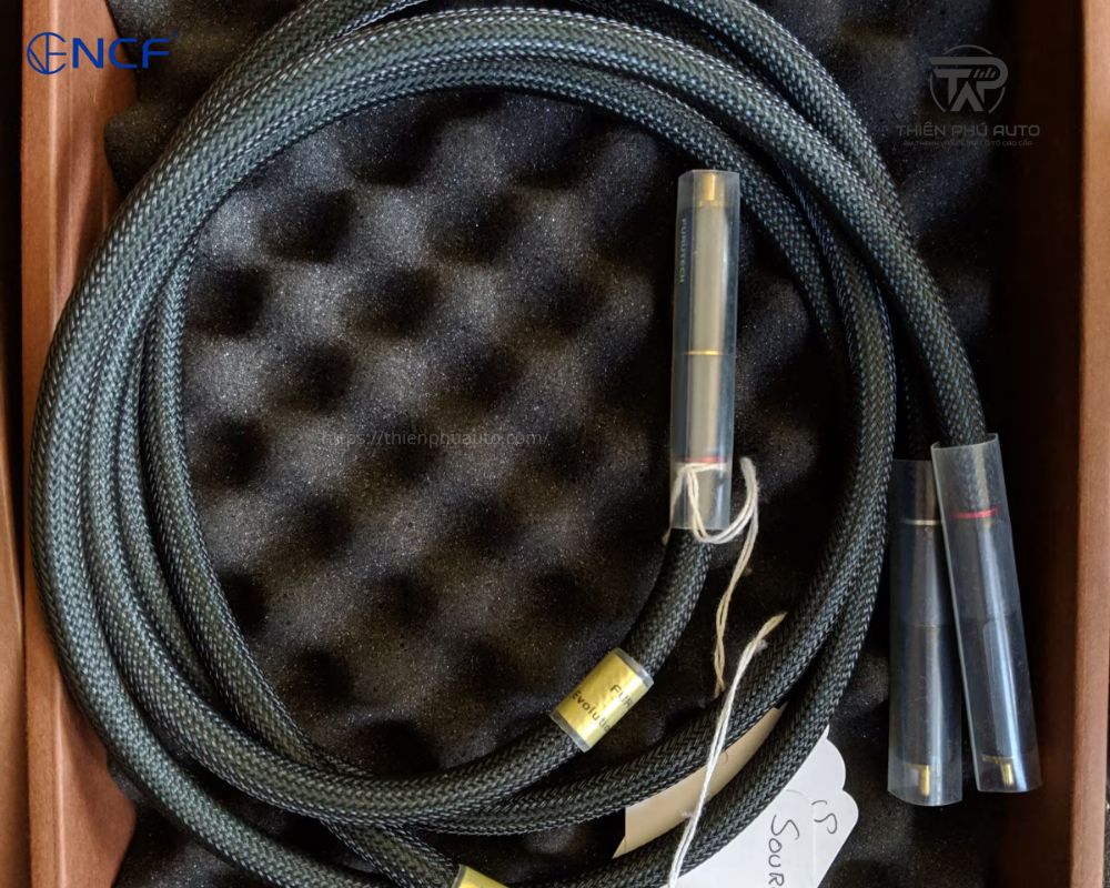 mở hộp dây tín hiệu RCA Furutech Evolution Audio II