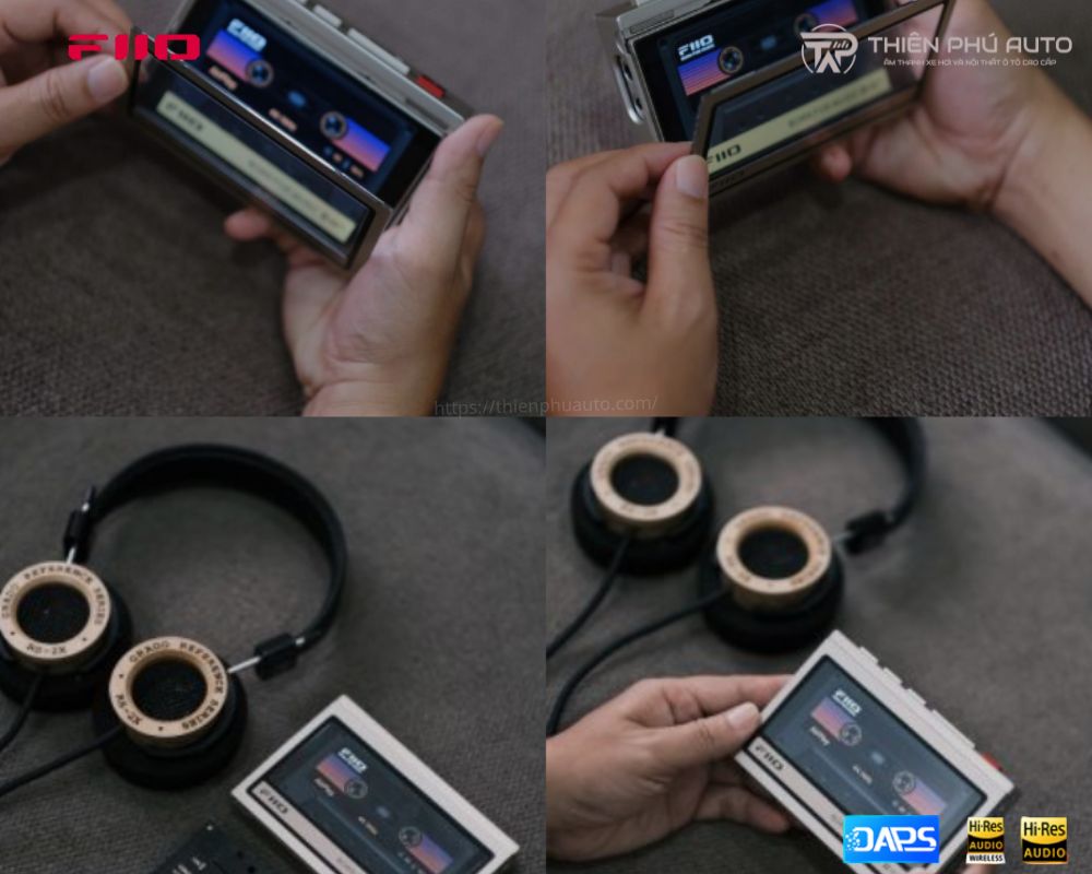 ảnh thực tế M&aacute;y nghe nhạc FiiO M21