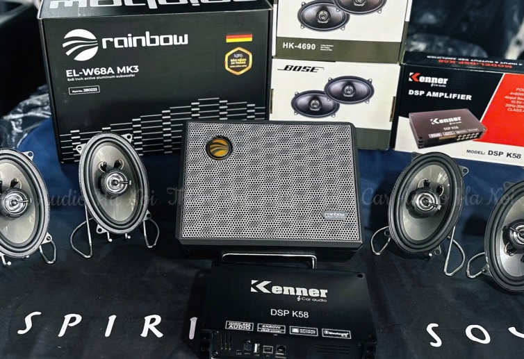 Cấu h&igrave;nh &acirc;m thanh xe c&oacute; kenner k58