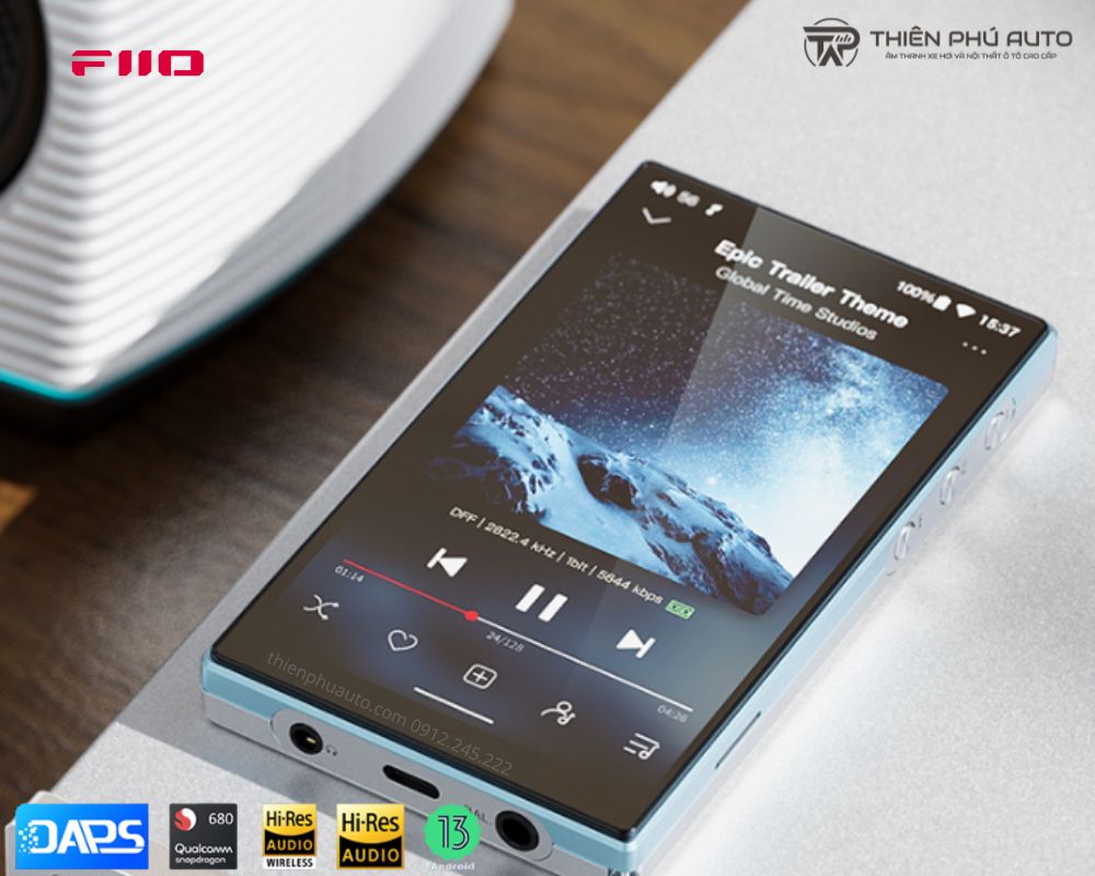 ảnh sưu tầm 2 m&aacute;y nghe nhạc Hi-Res FiiO JM21