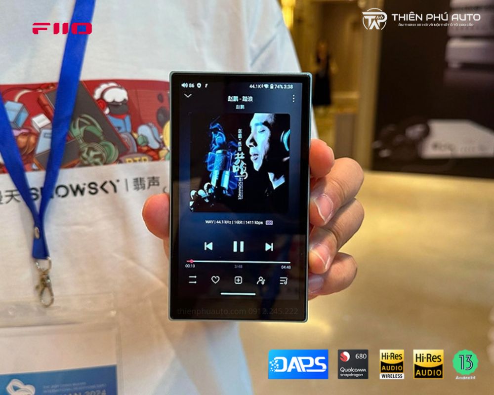 ảnh sưu tầm 3 m&aacute;y nghe nhạc Hi-Res FiiO JM21