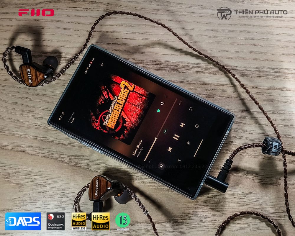 ảnh thực tế M&aacute;y nghe nhạc Hi-Res FiiO JM21