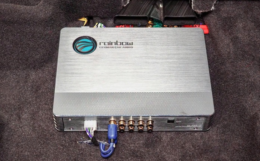 Rainbow DL-PA8.10 lắp xe