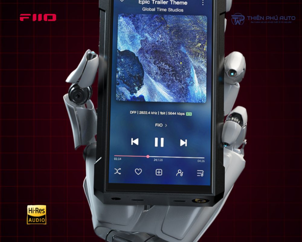 ảnh sưu tầm máy nghe nhạc FiiO M17