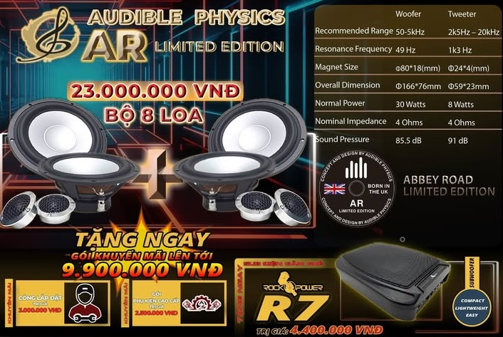 Benner Combo Audible Physics 8 loa AR Limited