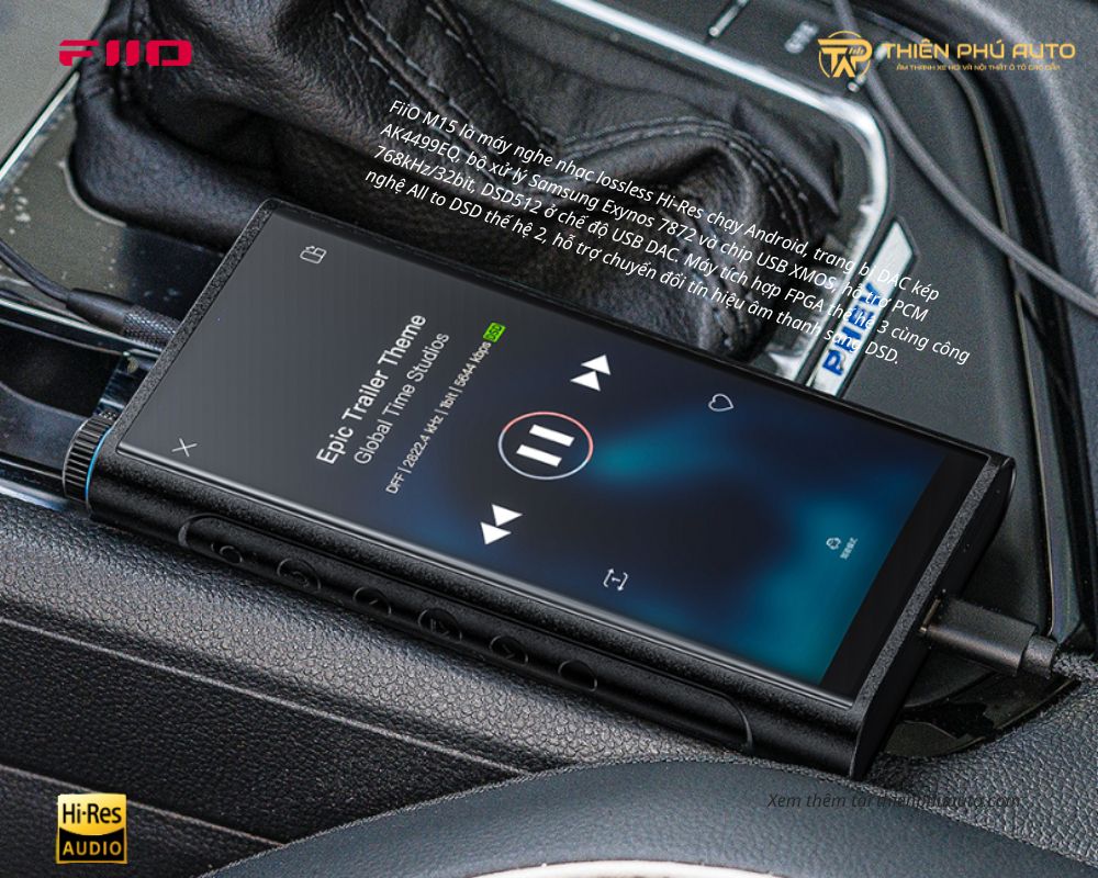 M&aacute;y nghe nhạc lossless FiiO M15