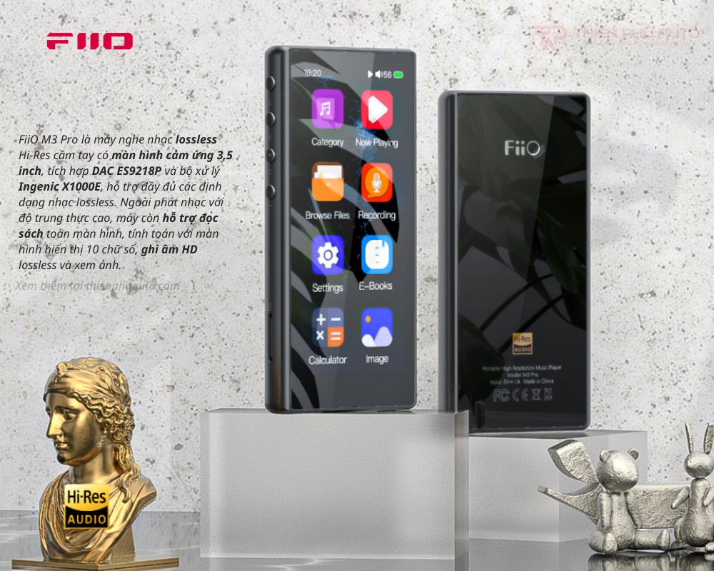 ảnh sưu tầm M&aacute;y nghe nhạc FiiO M3 Pro
