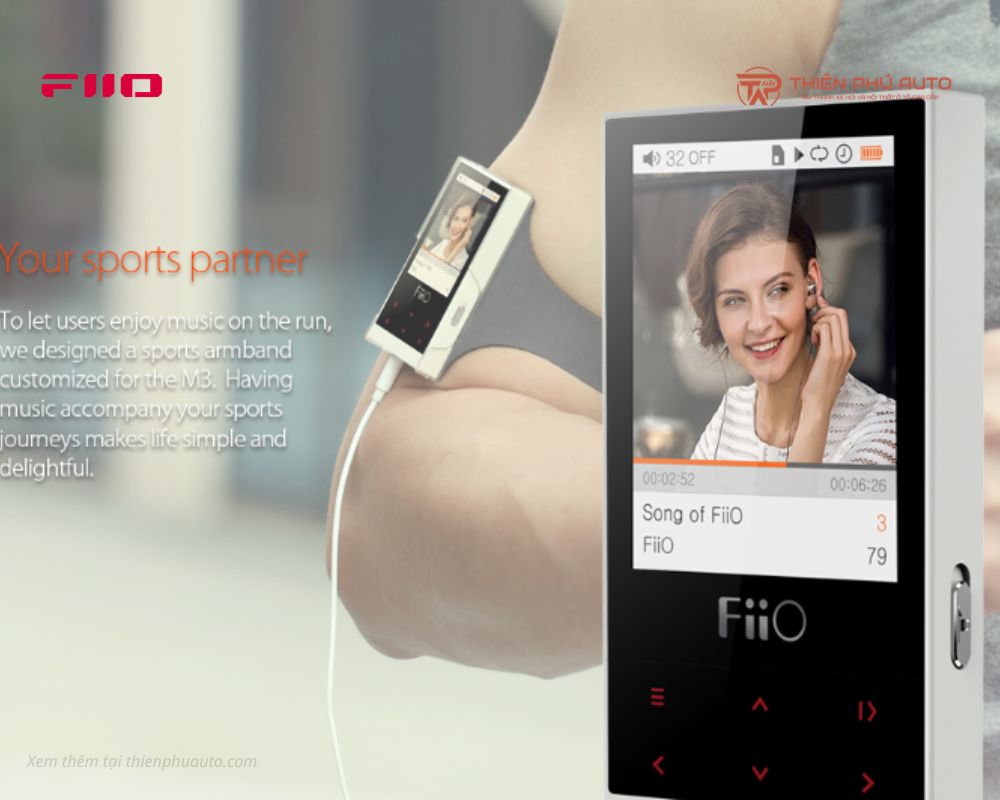 ảnh M&aacute;y nghe nhạc FiiO M3
