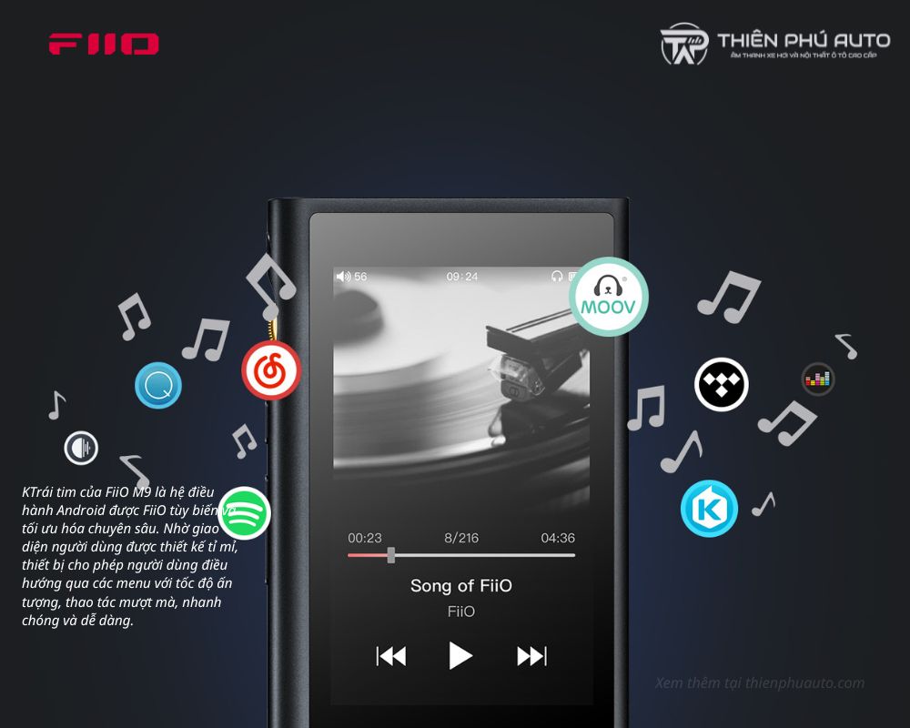 ảnh sưu tập 4 Máy nghe nhạc FiiO M9