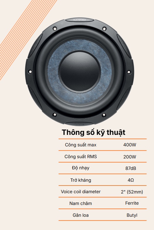 bảng th&ocirc;ng số kỹ thuật