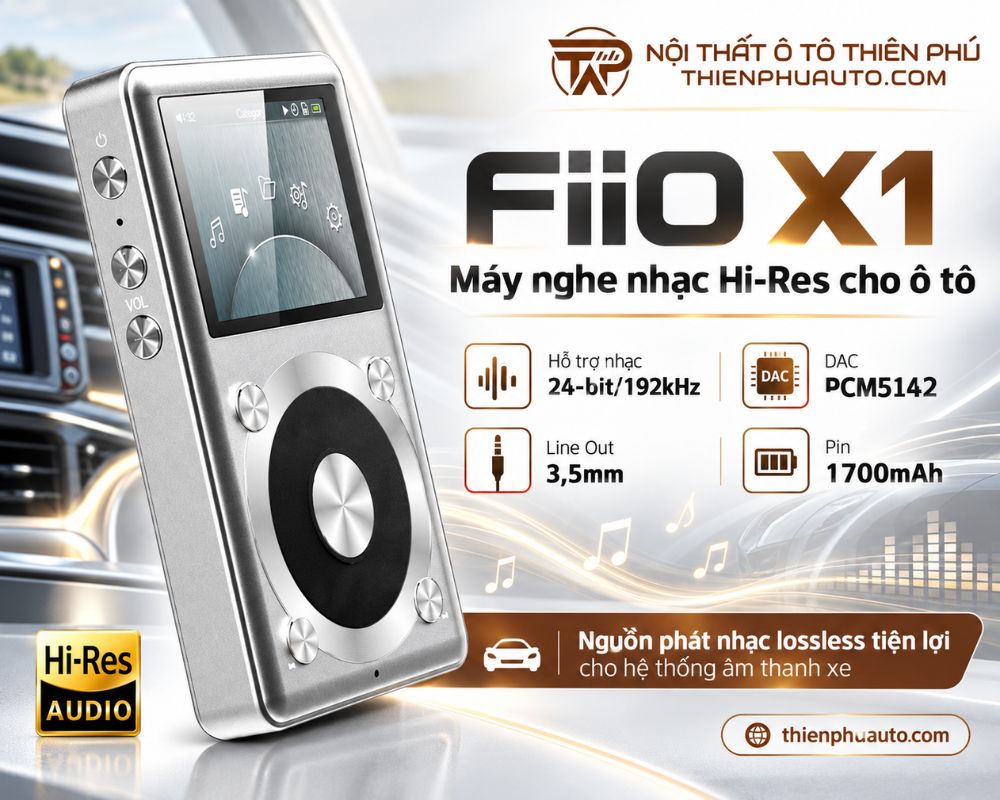 ảnh mô tả Máy nghe nhạc FiiO X1