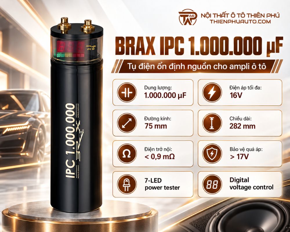 ảnh 2 BRAX IPC 1.000.000 &mu;F