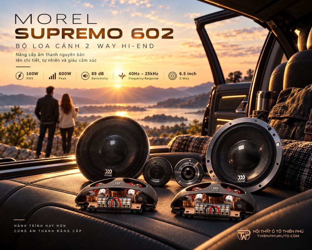 ảnh m&ocirc; tả 2 Morel Supremo 602 