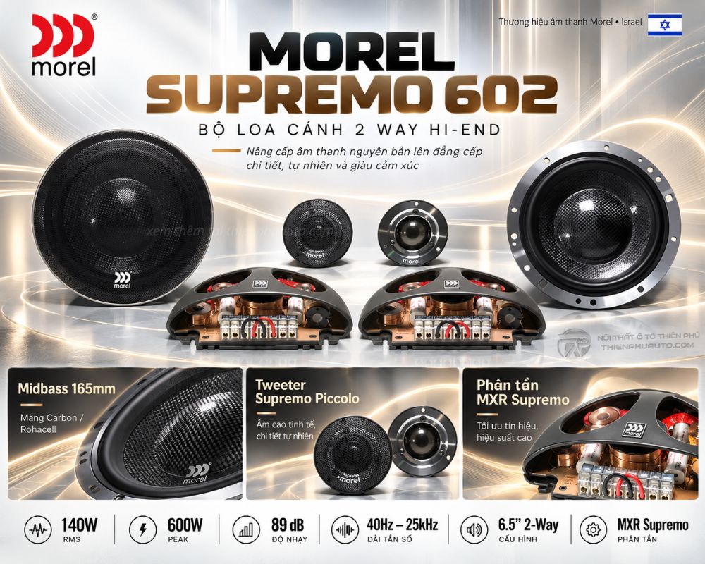 ảnh m&ocirc; tả Morel Supremo 602