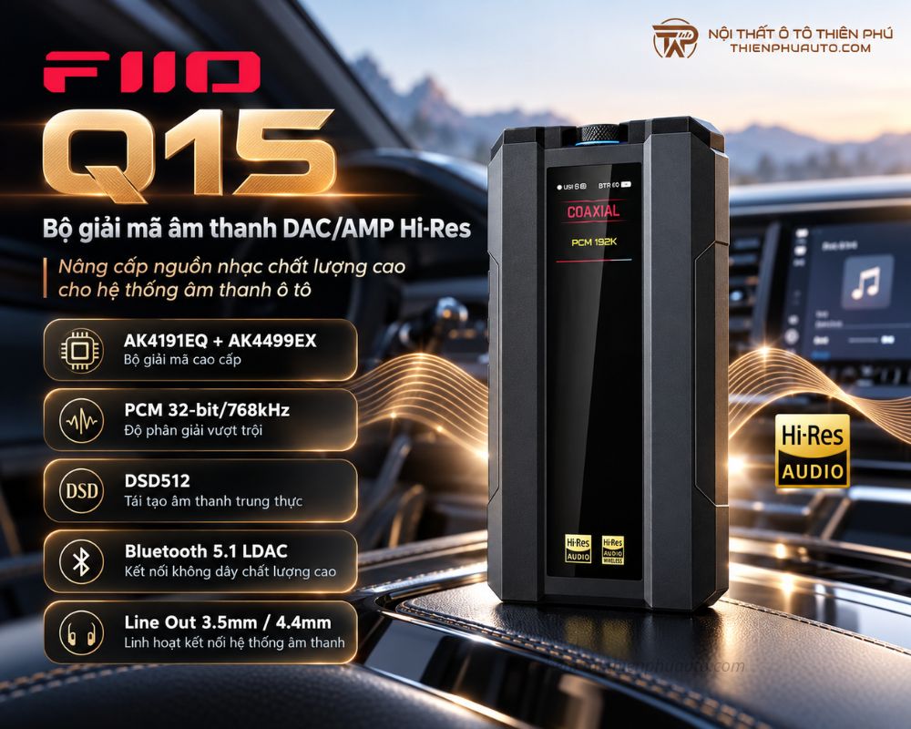 Mô tả Fiio Q15