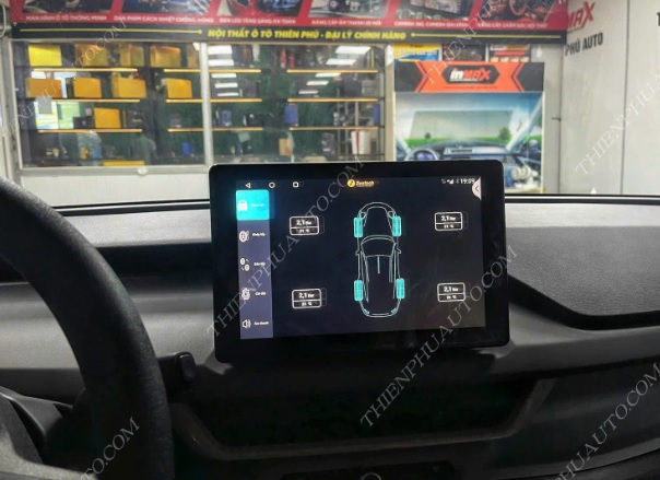 màn hình ZT3 lắp xe VF3 ảnh 2
