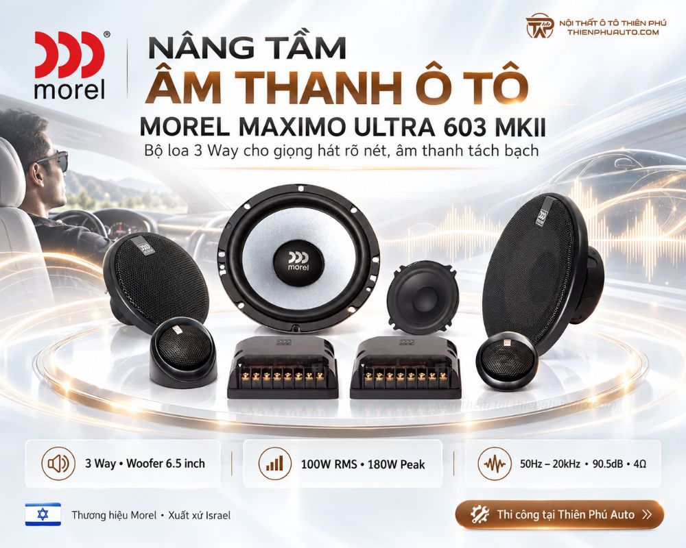ảnh m&ocirc; tả Morel Maximo Ultra 603 MKII