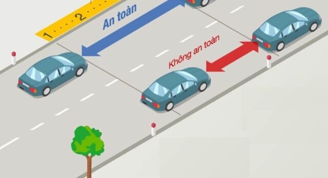 Kỹ thuật lái xe dành cho tài xế mới: Cách căn làn đường và khoảng cách an toàn