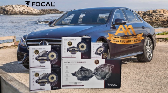 Cấu hình âm thanh Focal Inside cho xe Mercedes E300