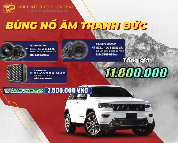 Combo âm thanh Châu Âu | Quà tặng 7.500.000 vnđ