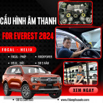 Ford Everst 2024 nâng cấp âm thanh toàn diện