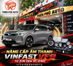 Nâng câp âm thanh Vinfast VF9 từ zin đến Hi-End