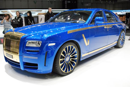 Mansory độ Rolls-Royce Ghost màu 'độc'