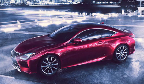 Lexus tung RC coupe mới