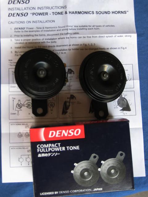 Còi đĩa ô tô, chính hãng Denso Nhật bản, âm thanh chuẩn, độ bền cao