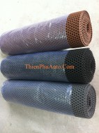 Thảm cuộn cao su ống, 3D cao cấp, 1 màu 