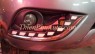 Ốp đèn gầm xe ô tô Mazda BT-50 2017 cao cấp , có đèn Led ban ngày trắng, có đèn Led theo xi nhan vàng