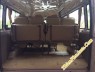 Chế gập cuộn ghế sau hành lý xe Ford Transit, tạo khoang hành lý, tiết kiệm không gian .