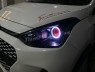 Đèn tăng sáng ô tô Biled Titan Black, Lens 3inch, 5500k lắp xe  Hyundai I10 2014 