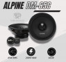 Loa component Alpine DM‑65C Nhật 6.5 inch| 2 woofer - 2 tweeter rời 