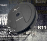  Rockpower R11 | Loa sub thiết kế đặt bánh sơ cua xe