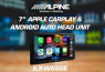 iLX-W650E Alpine | Màn hình 7 inch Carplay/Android Auto 