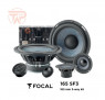 Focal Slate Fiber 165 SF3 - Loa ô tô phân tần 3 way (3 đường tiếng), 91dB - 80W RMS - 4Ω