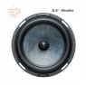 Focal Slate Fiber 165 SF - Loa ô tô phân tần 2 way (2 đường tiếng), 91dB - 80W RMS - 4Ω