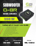 QDJ - Q8R - Loa sub ô tô lắp gầm ghế, công suất 85/55w, 20-150w, 7 inch cắm zin 