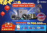 Combo Rainbow Dsp 6 kênh, sub gầm ghế, 6 loa cánh ô tô tặng phụ kiện, usb nhạc