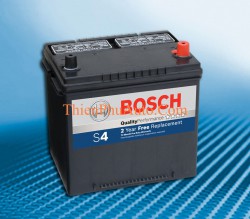 Bình ắc quy khô Bosch S4, sản xuất tại Đức, siêu bền, siêu mạnh, 45AH, chuyên dùng cho ô tô