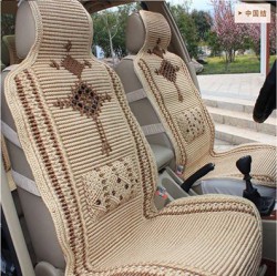 Lót ghế ô tô cao cấp, dạng sợi đan, thoáng mát khi lái xe, dùng cho 1 hoặc 2 ghế trước ô tô
