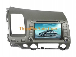 Đầu DVD theo xe Highsky Honda Civic 2007-2010, màn hình 7 inch, cắm giắc, liền dưỡng, không cắt nối